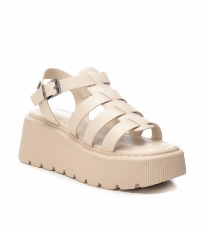Timeless Elegance Sale Women's Sandals In Beige