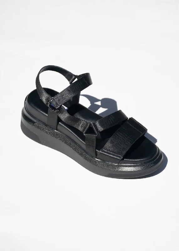 Limited-Time Shoe Deals Women's Velcro Sandals In Black