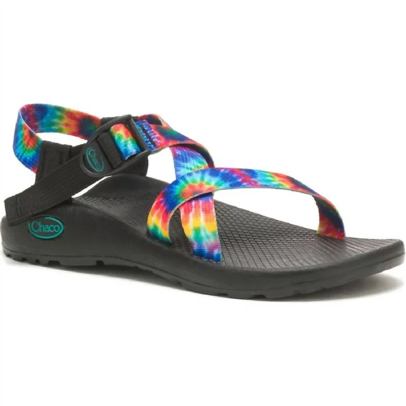 Vintage-Inspired Shoes Deal Women's Z1 Classic Sandals In Tie Dye